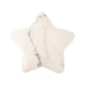 White marble star pocket stone, crystal energy healing gemstone decor piece for home display. - White Turquoise (30*30*10mm)