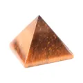 Pyramide en pierre d'œil de tigre naturelle cristal énergie décoration bureau déco - Œil de tigre / S