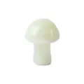 Natural crystal small mushroom figurine jade carving mineral specimen energy stone decor - Xiu Jade / 20*15mm