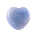 Natürlicher blauer Kristall Herz Edelstein polierter Stein Heilung Dekoration Geschenk - Blauer Aventurin / 30x30x15mm