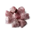 Pietre di cristallo di quarzo rosa grezzo naturale per aromaterapia, grandi pezzi di ghiaia. - Quarzo rosa
