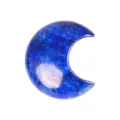 Natural Lapis Lazuli Crescent Moon Gemstone Crystal Mineral Stone Desk Decor Gift 3cm - Lapis Lazuli / 30*30*10mm