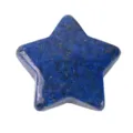 Natural Lapis Lazuli Star Pocket Stone 3CM Crystal Healing Energy Star Ornament - Lapis Lazuli (30*30*10mm)