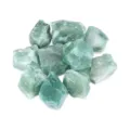 Pietre di cristallo di fluorite verde grezza naturale per aromaterapia e decorazione. - Aventurina verde