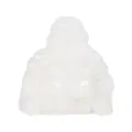 Natural white crystal laughing Buddha figurine home office decor crystal gemstone carving - 1.5 Inch (38*38*20mm) / White Crystal