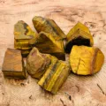 Natural Tiger Eye Raw Crystal Stones Bulk Rough Healing Crystals for Home Office Decor - Tiger Eye Raw Stone