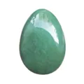 Uovo yoni in cristallo verde, uovo di massaggio per esercizi kegel in giada lucida. - Aventurina verde