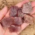 Natural raw strawberry quartz rough crystal stones for home and office healing decor stone - Strawberry Quartz Raw Stone