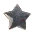 Natural stone star pocket stone crystal decoration polished star gemstone healing crystal decor - India Agate (30*30*10mm)