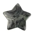 Natural gemstone star pocket stone crystal carving palm healing decor meditation item 3cm - Birdseye Jasper (30*30*10mm)