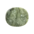 Natürlicher grüner Kristall Ovale Sorgenstein Handschlag Heilung Edelstein Meditation - Südliche Jade
