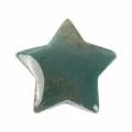 Polished green crystal star pocket stone energy gemstone home decor healing crystal 3cm - Moss Agate (30*30*10mm)
