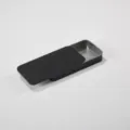 Black sliding metal tin box portable empty container for small items pills mints - 110x60x16mm / Black