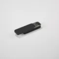 Black Sliding Metal Storage Box 85x30x15mm Portable Pocket Tin Case for Small Items - 85x30x15mm / Black