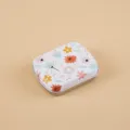 Kleine Blumen Metall Aufbewahrungsbox Klappdeckel Dose tragbar Suesigkeiten Behaelter - Frische Blumen