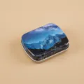 Kreative kleine Metall Blechdose mit Klappdeckel Sternenhimmel Motiv Aufbewahrungsbox - Sternenhimmel