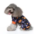 Costume d'Halloween pour chien combinaison rigolote citrouille chapeau pour petit animal - Style Elfe Citrouille