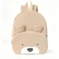 Süßer Kordel-Bär-Rucksack lässige Schultasche niedlicher Alltagsrucksack für Frauen Mädchen - Khaki Bär