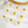 Kunstmatige klaproos bloemkoppen DIY ambacht accessoires vintage huwelijk feest bloemen decor - Lichtroze