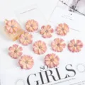 DIY kunstmatige chrysant bloemen voor bruiloft muur corsage hoofdtoo decoratie artikelen - Donkergeel