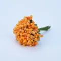 Artificial orange berries stamen bouquet DIY craft wedding box decoration floral accessories - Orange