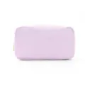 Helllila Kord Kosmetiktasche tragbare Aufbewahrung Tasche Make-up Etui Farbvariante Design - Cord Violett