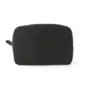 Schwarze Kord Kosmetiktasche tragbare Make-up Tasche Reise Organizer Reißverschluss Etui - Cord Schwarz