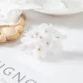 Weiße künstliche Hortensienblüten für DIY-Basteln, Brautkopfschmuck und Heimdekoration. - Weiß