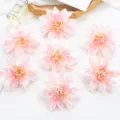 Künstliche 10cm rosa Dahlienblüte Seide Kunstblumen für Heimdekoration DIY Fotografie - Rosa Herz