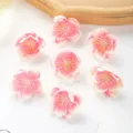 Mini künstliche Pflaumenblüten Blumen DIY Handwerk handgemachte Girlande Dekoration rosa - Pflaumenblüte mit Staubblatt / Rosa