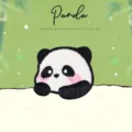 Niedlicher Panda Bestickter Flicken DIY, Cartoon Tier Aufbügler für Kleidung und Textilzubehör. - Süßer Panda / 26x30mm