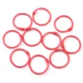 Rote Metall Ringbücher Loseblatt Ringe für Papier Notizen und Ringbücher Organisation. - Durchmesser 30MM / Rot