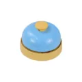 Interactive pet training bell dog toy blue yellow press sound toy for dogs cats pet supplies - Call Bell / Blue