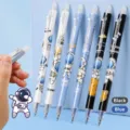 Leuke astronaut uitwisbare gelpennen 0.5mm zwarte blauwe inkt schattige studenten schrijfwaren - Astronaut Kristalblauw
