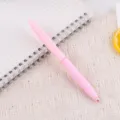 Rosa einziehbar Geltinte Stift mit weichem Griff, glatt Schreiben Schreibwaren Büro und Schule. - Dunkelrosa