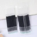 Zwarte gelpen navullingen, 0,5 mm sneldrogende ST-punt neutrale pen vervangende inkt variant - 0.5mm / Sneldrogende ST-vullingen met transparante huls - Set van 10