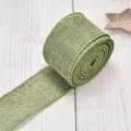 4cm Width x 5 Yards Long / Sauce Green