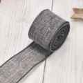 4cm Width x 5 Yards Long / Gray
