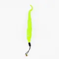 Giocattolo per gatti verme verde di peluche testa di ricambio interattiva per animali. - 22x1,5 cm / Bruco Giallo