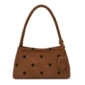 2026 verano nuevo estilo coreano bolso de axila con lunares bolso informal sencillo - Marrón