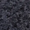4mm black flat round PVC sequins loose sequins center hole DIY garment craft accessories - Black