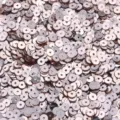 Επίπεδες στρογγυλές παγιέτες 4mm για DIY χειροτεχνίες, αξεσουάρ ραψίματος. - Σαμπανί
