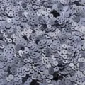Επίπεδες Στρογγυλές Πουγιέτ PVC 4mm με Κεντρική Τρύπα για DIY Χειροτεχνίες και Ρούχα - Γκρι
