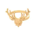 Gold metal deer napkin ring elk table decor Christmas napkin holder for home hotel dining - Gold