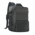 Schwarzer Reiserucksack große Kapazität multifunktionaler Laptop Rucksack für Herren - Horizontal / Schwarz