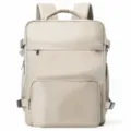 Beige multifunktionaler Reise Rucksack, grosse Kapazitaet tragbare Schultertasche Variante. - Horizontal / Khaki