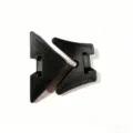 Ensemble d'adaptateurs de serre-joint d'angle noir imprime en 3D pour outils de menuiserie. - Noir