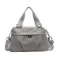 Large capacity casual travel duffel bag for gym, business, and lightweight daily commuting. - 5 / Gray