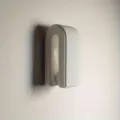 Wandhaken voor handdoek zwaartekracht borenvrij modern wit badkamer opbergrek detail - Wit
