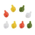Clips organizadores de cables de pulgar de colores, soporte adhesivo para escritorio. - 1 Pieza / Mezcla y Combina